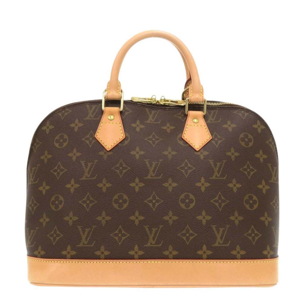 LOUIS VUITTON Authentic Brown Monogram Alma Bag - Picture 2 of 8